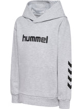 HUMMEL Reg Logo Hoodie Kind (light grey melange)