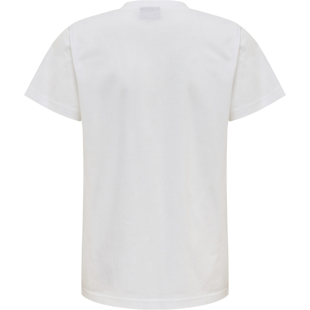 HUMMEL Red Basic T-Shirt S/S Kind (white)