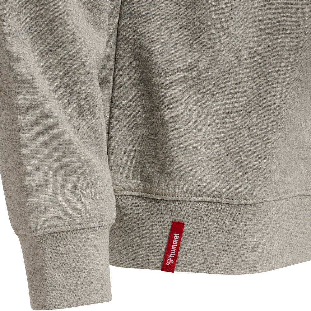 HUMMEL Red Classic Sweatshirt (grey melange)