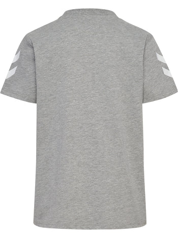 HUMMEL Go 2.0 Chevron T-Shirt S/S Kind (grey melange)