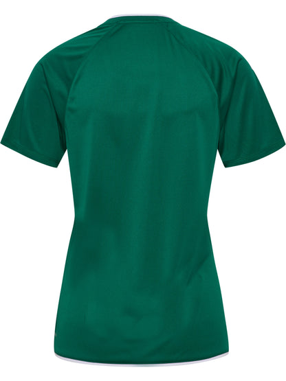 HUMMEL Core 2.0 Jersey S/S Damen (evergreen/white)
