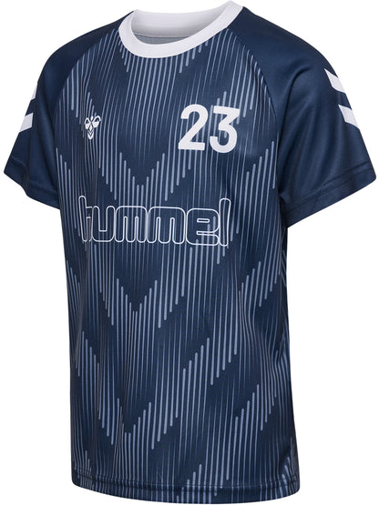 HUMMEL Reg Soccer 12 T-Shirt Ss Kind (dress blues)