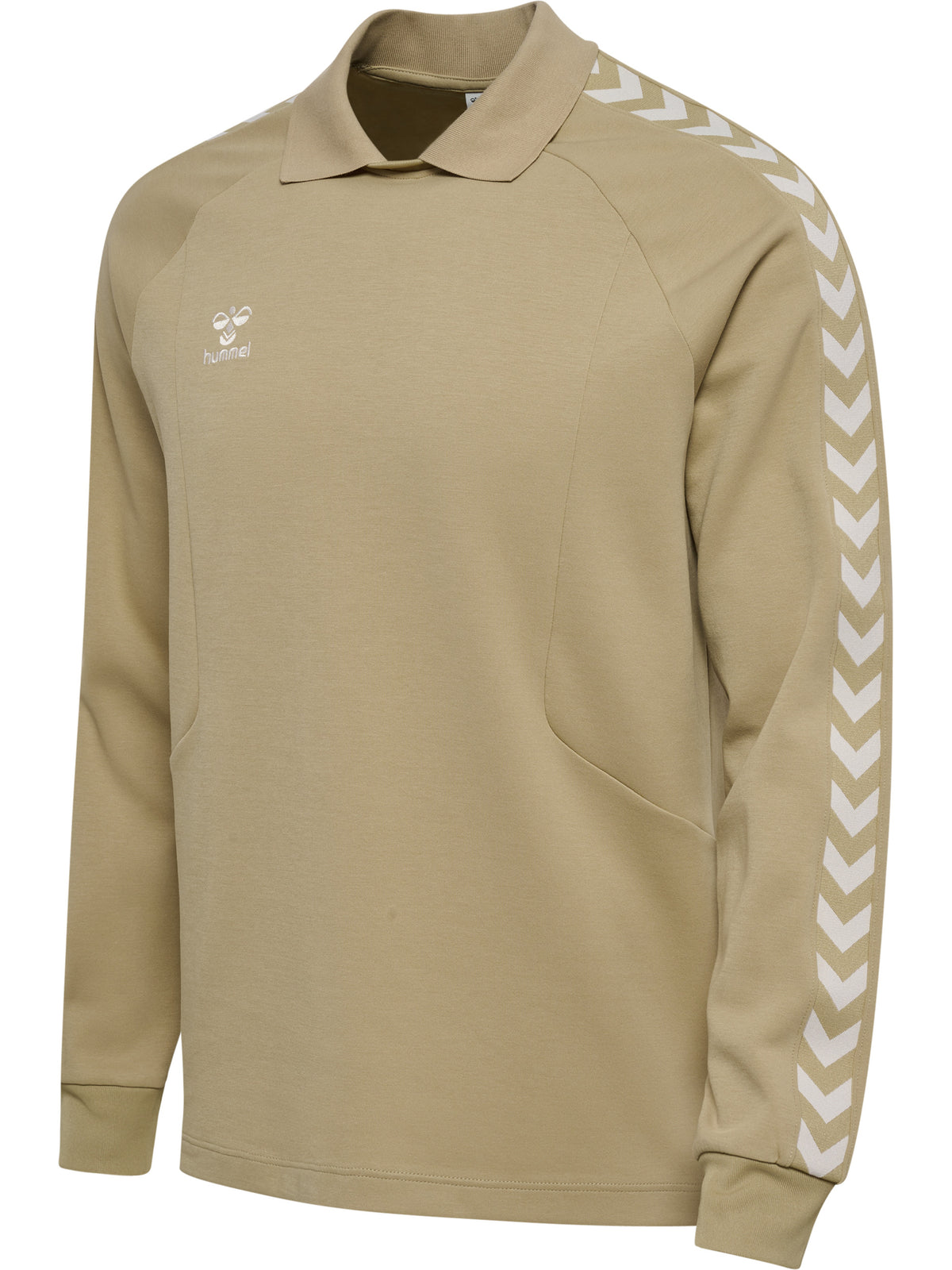 HUMMEL Root Polo L/S (cornstalk/cannoli creme)