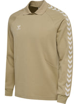 HUMMEL Root Polo L/S (cornstalk/cannoli creme)