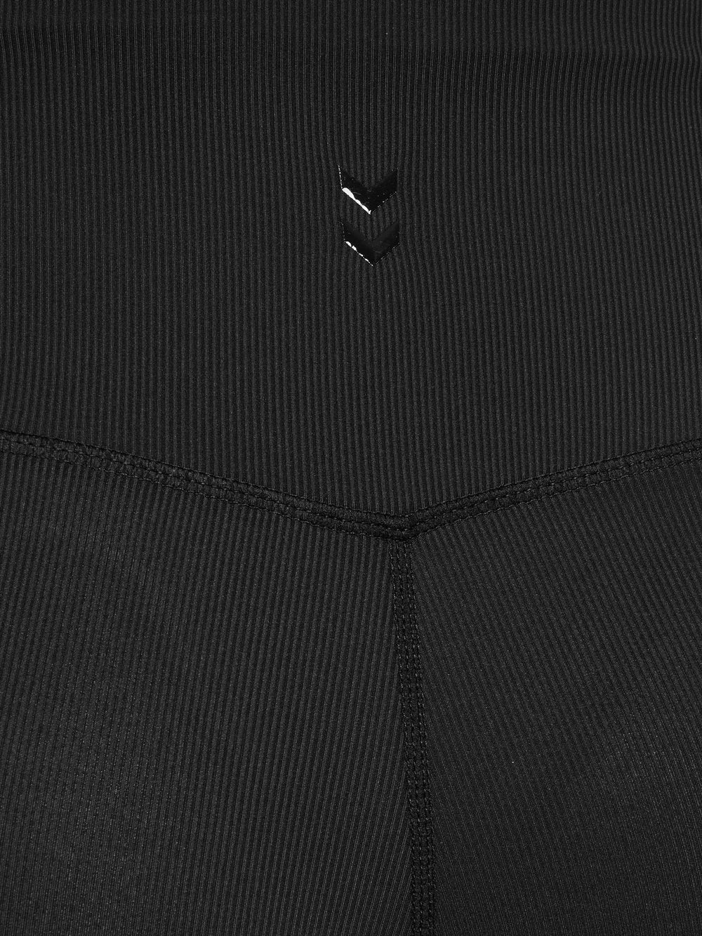 HUMMEL Prima Rib Straight Leg Hw Tights Damen (black)