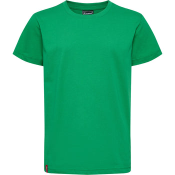 HUMMEL Red Basic T-Shirt S/S Unisex Kind Grün