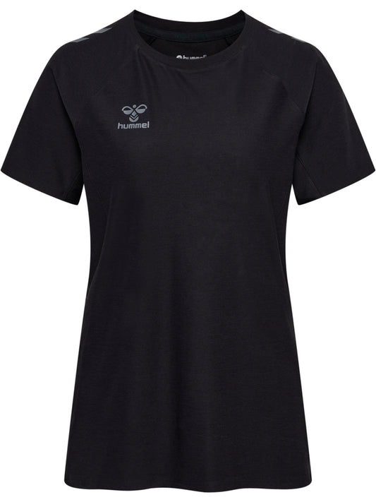 HUMMEL Cima 2.0 Jersey S/S Damen Schwarz