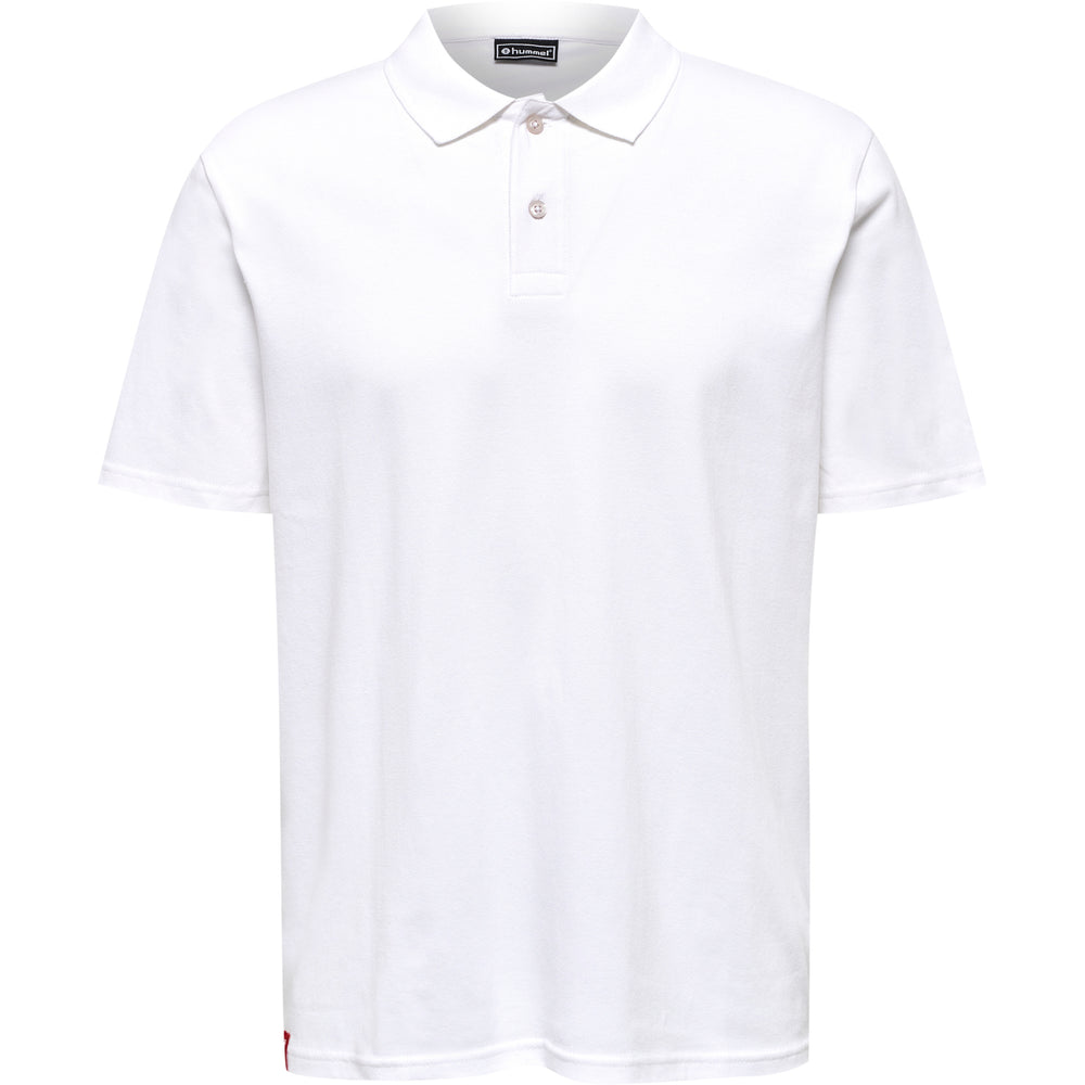 HUMMEL Red Classic Polo (white)