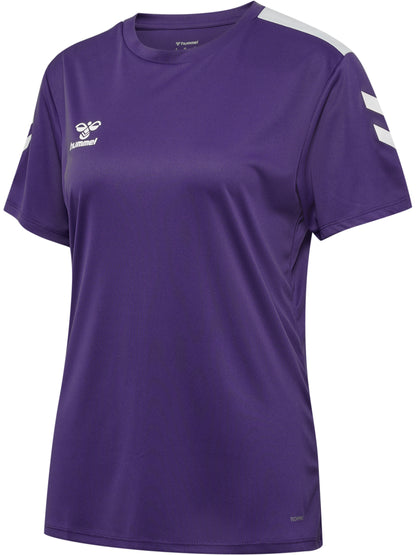 HUMMEL Essential 2.0 Jersey S/S Damen (acai/white)