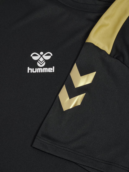 HUMMEL Essential 2.0 Jersey S/S Damen (black/gold)