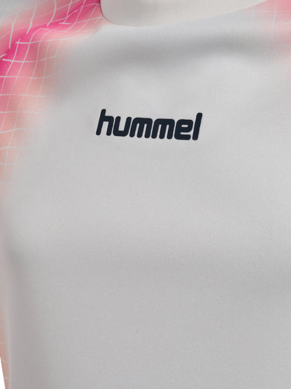 HUMMEL Blazeclub 27 Graphic PL Tee Kind (cloud dancer)