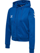 HUMMEL Go 2.0 Chevron Zip Hoodie Damen (true blue)