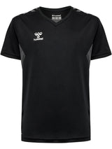 HUMMEL Authentic Pl Jersey S/S Unisex Kind Schwarz
