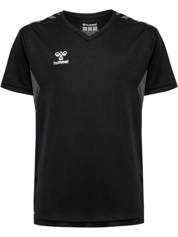 HUMMEL Authentic Pl Jersey S/S Unisex Kind Schwarz