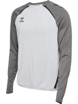 HUMMEL Lead 2.0 Crew Sweat (white/steel gray)