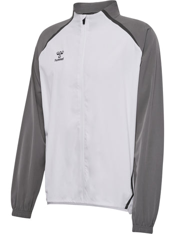 HUMMEL Lead 2.0 Woven Jacket (white/steel gray)