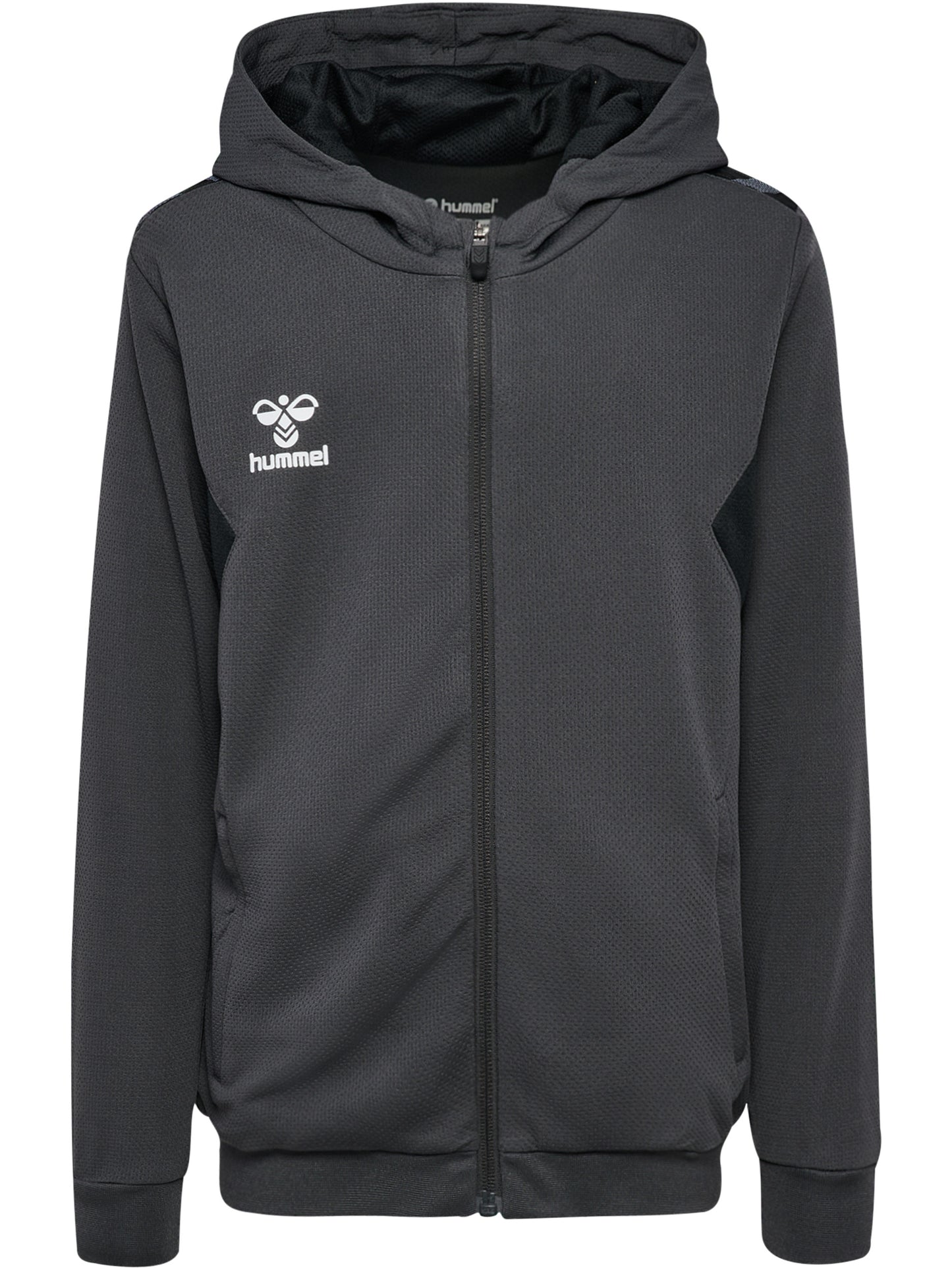 HUMMEL Authentic Pl Zip Hoodie Unisex Kind Grau