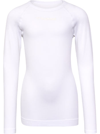 HUMMEL Bl Comfort 2.0 Tee L/S Unisex Kind Weiß