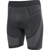HUMMEL Mt Olli Seamless Tight Shorts (black/asphalt melange)