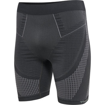 HUMMEL Mt Olli Seamless Tight Shorts (black/asphalt melange)