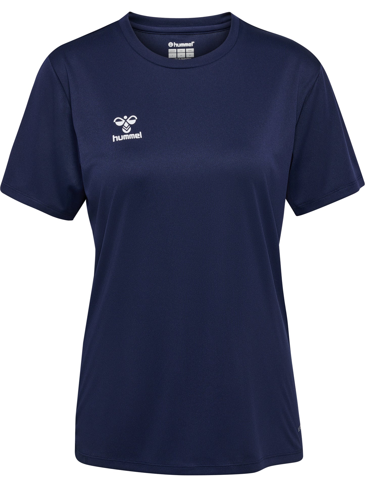 HUMMEL Essential Jersey S/S Damen Blau