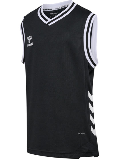 HUMMEL Basket Jersey S/l Kind (black/white)
