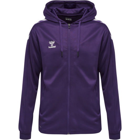 HUMMEL Core Xk Poly Zip Hood Sweat Unisex Violett