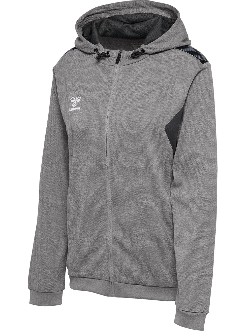 HUMMEL Authentic PL Zip Hoodie Damen (grey melange)