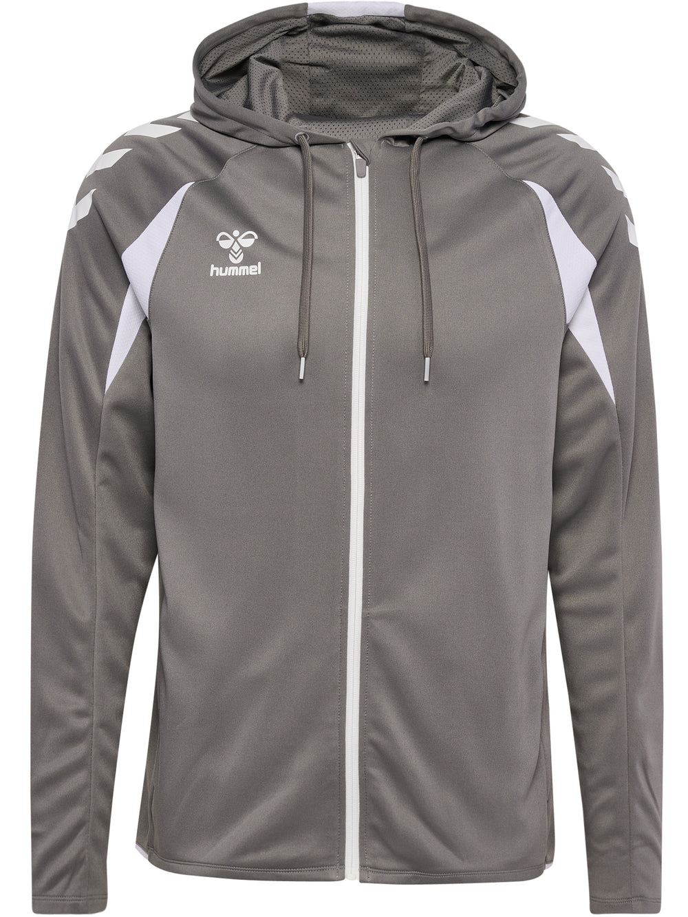 HUMMEL Core 2.0 Zip Hoodie (steel gray/white)