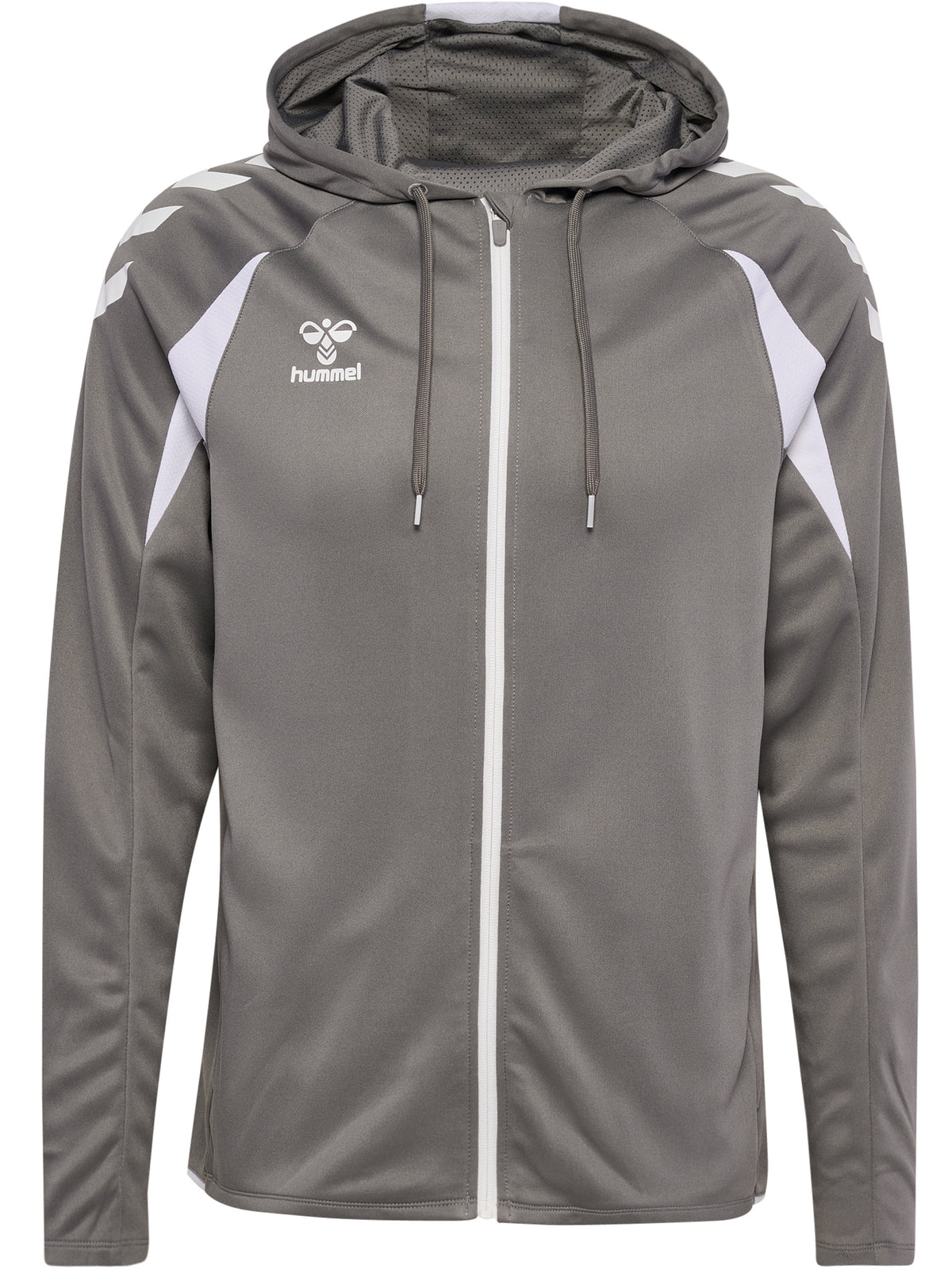 HUMMEL Core 2.0 Zip Hoodie (steel gray/white)