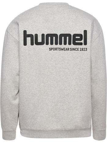 HUMMEL Keeper Graphic Crewneck (light grey melange)