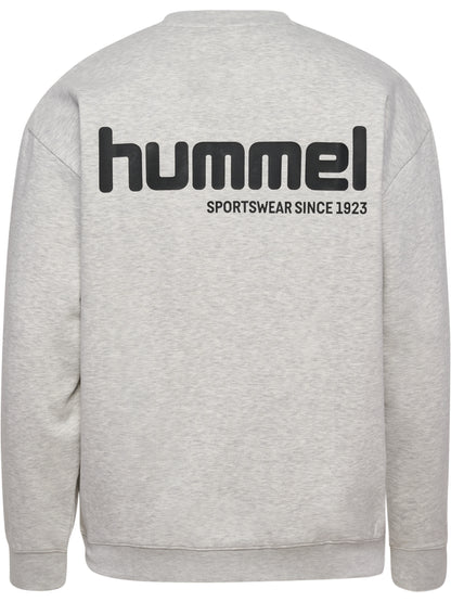 HUMMEL Keeper Graphic Crewneck (light grey melange)