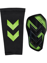 HUMMEL Shin Guards Hyper Fit (transparent/green gecko)