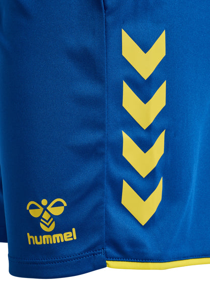 HUMMEL Core 2.0 Shorts Damen (true blue/blazing yellow)