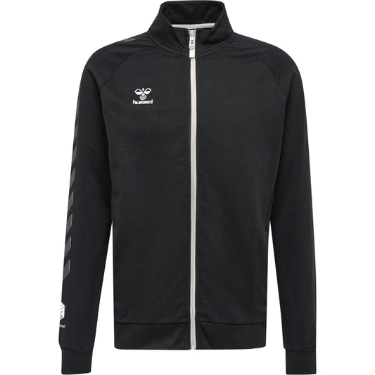 HUMMEL Move Grid Cotton Zip Jacket Herren Schwarz