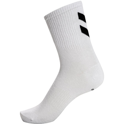 HUMMEL Chevron 6-Pack Socks (white/white)
