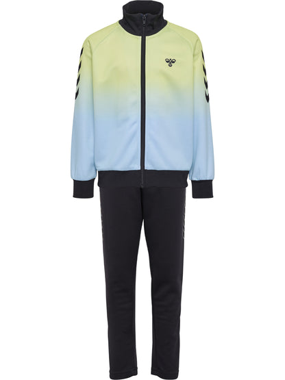 HUMMEL Gradient Track Suit Kind (shadow lime/black)