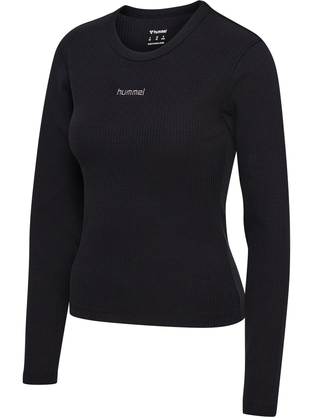 HUMMEL Foundation Rib T-Shirt L/S Damen (black)