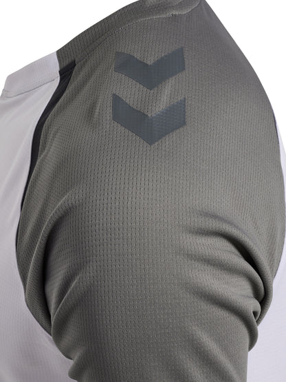 HUMMEL Lead 2.0 Polo (white/steel gray)