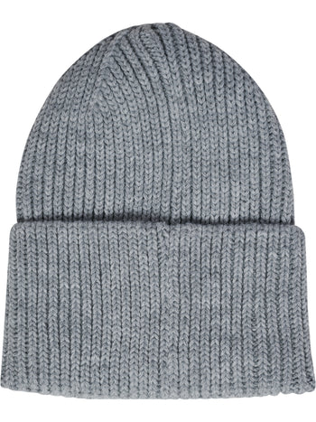 HUMMEL Heavy Rib Knit Beanie Kind (grey melange)
