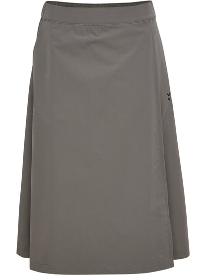 HUMMEL Studio Skirt Damen (dark gull gray)