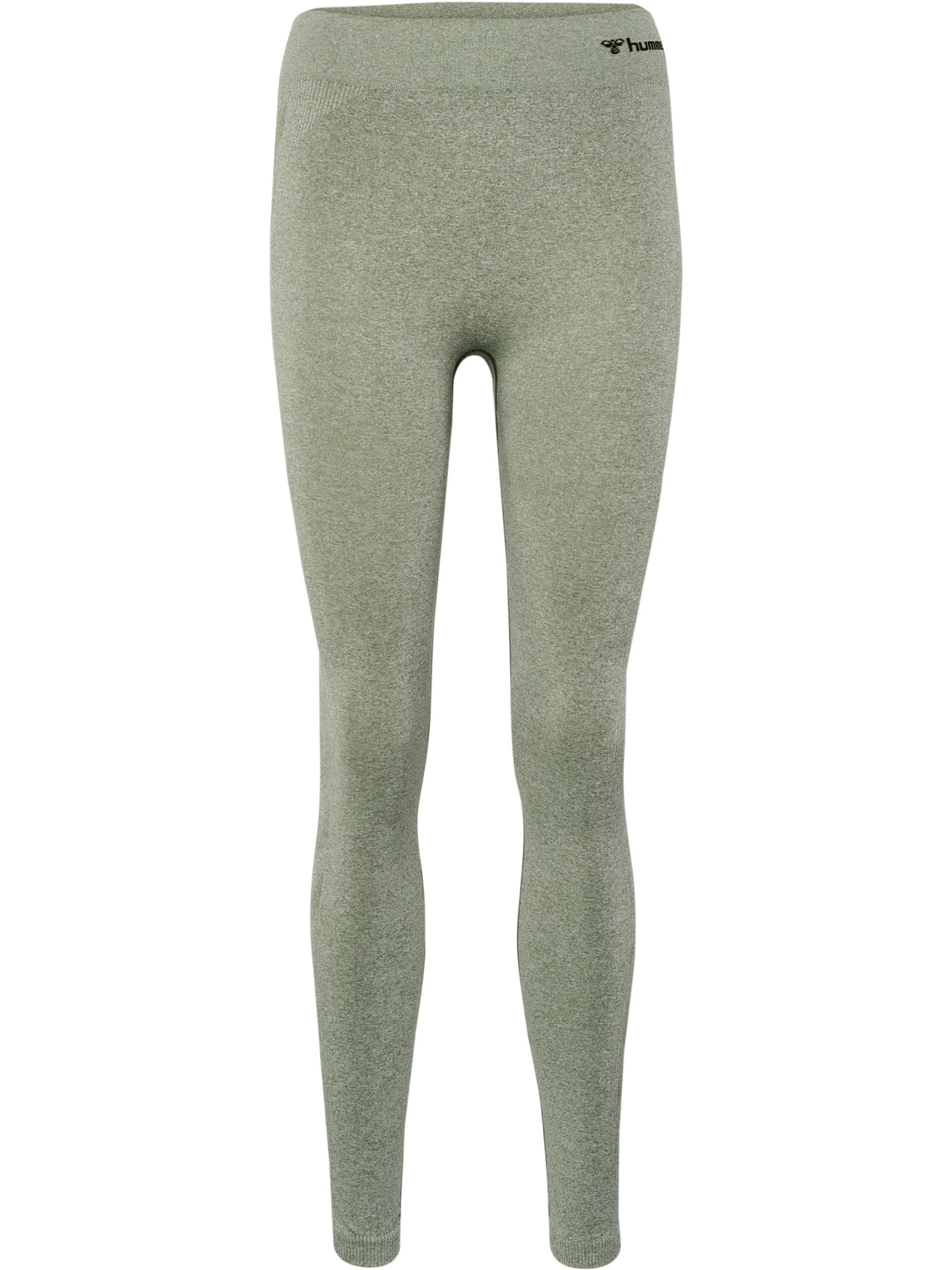 HUMMEL Ci Seamless Mid Waist Tights Damen (seagrass melange)