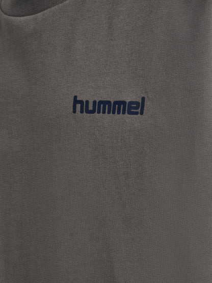 HUMMEL Loose Graphic T-Shirt S/S Kind (dark gull gray)