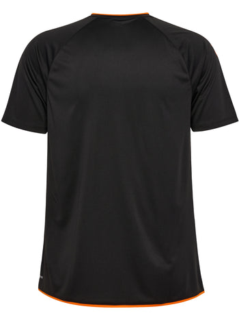 HUMMEL Core 2.0 Jersey S/S (black/orange tiger)