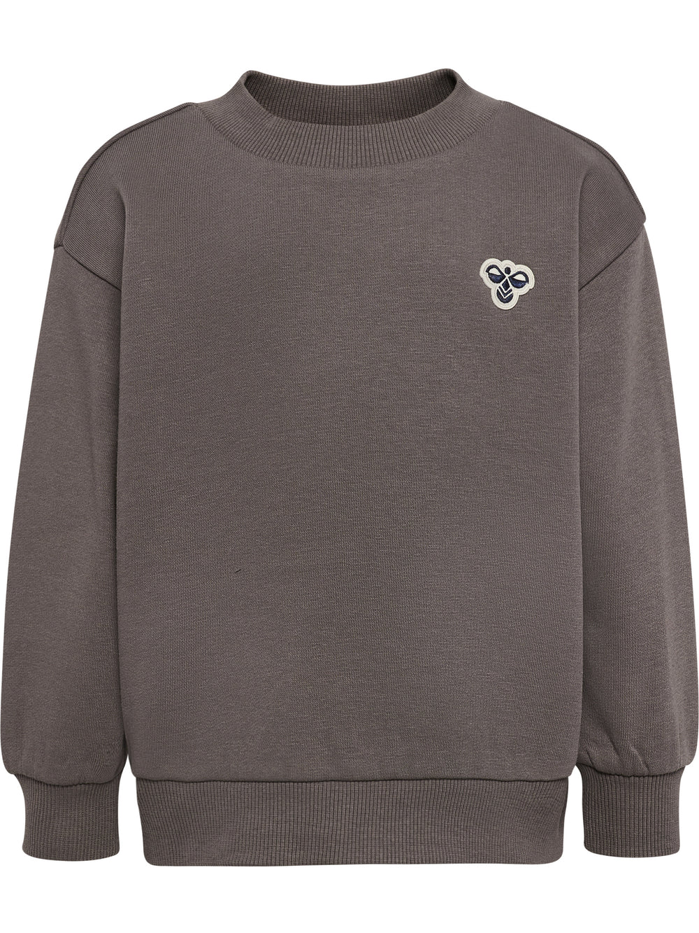 HUMMEL Mini Loose Crewneck Bee Kind (dark gull gray)