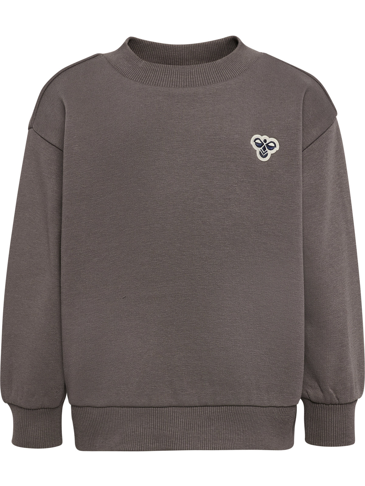 HUMMEL Mini Loose Crewneck Bee Kind (dark gull gray)