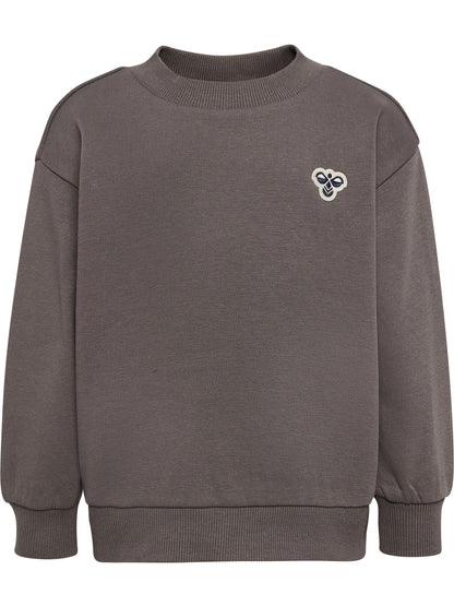 HUMMEL Mini Loose Crewneck Bee Kind (dark gull gray)
