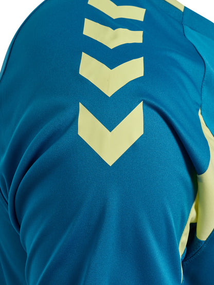 HUMMEL Core 2.0 Jersey S/S (celestial/pale lime yellow)