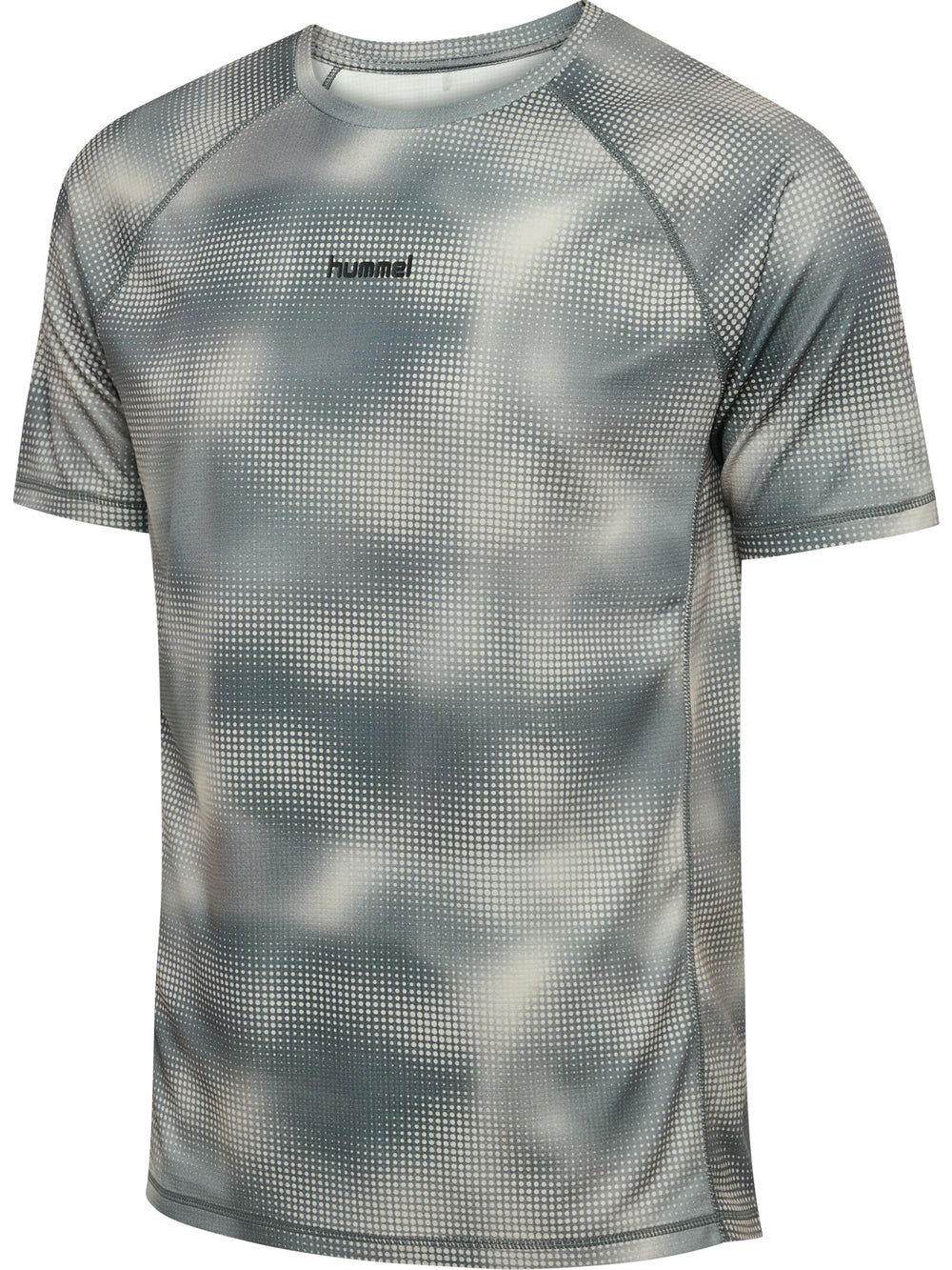 HUMMEL Momentum AOP T-Shirt L/S (ultimate gray)