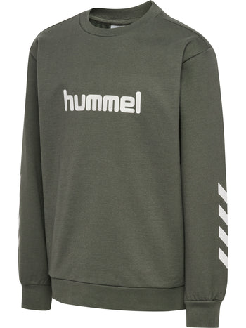 HUMMEL Reg Logo Sweatshirt Kind (castor gray)